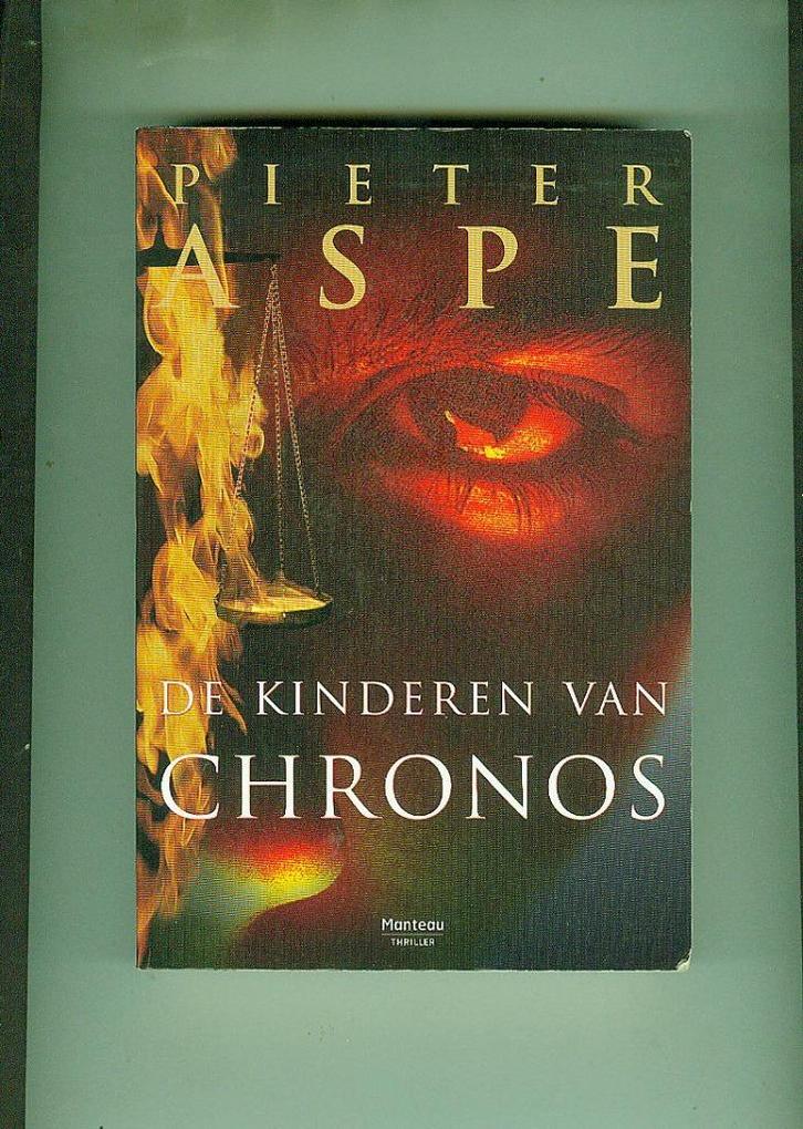 De kinderen van Chronos Pieter Aspe 290 blz, Boeken, Thrillers, Zo goed als nieuw, Ophalen of Verzenden