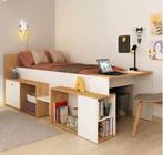 Combinatiebed kinderbed 1persoons met bureau en opbergruimte, Huis en Inrichting, Ophalen, Zo goed als nieuw