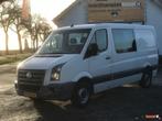 Volkswagen Crafter 2.5 TDI 100 kW Euro 5 L2H1 Dubbel Cabine, Wit, Bedrijf, Parkeersensor, Onderhoudsboekje