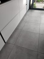 Restpartij keramische vloertegels 60cm x 60cm, Doe-het-zelf en Bouw, Ophalen, 60 cm of meer, Zo goed als nieuw, 10 m² of meer