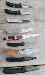 Collection de 9 couteaux de poche, Comme neuf