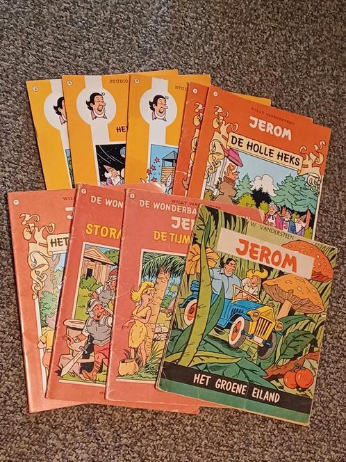 Groot lot stripverhalen van Jerom - Willy Vandersteen, Boeken, Stripverhalen, Gelezen, Meerdere stripboeken, Ophalen of Verzenden