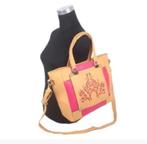 LUXE HAND- SCHOUDERTAS PEACH MET ROZE, Ophalen of Verzenden, Nieuw, Overige kleuren, Overige merken