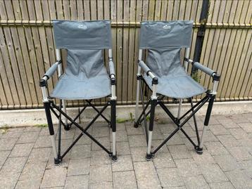 2 Chaises de camping hautes enfant 