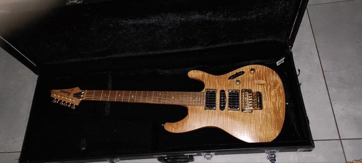 Ibanez LTD EGEN Herman Li, Muziek en Instrumenten, Snaarinstrumenten | Gitaren | Elektrisch, Zo goed als nieuw, Ibanez, Ophalen