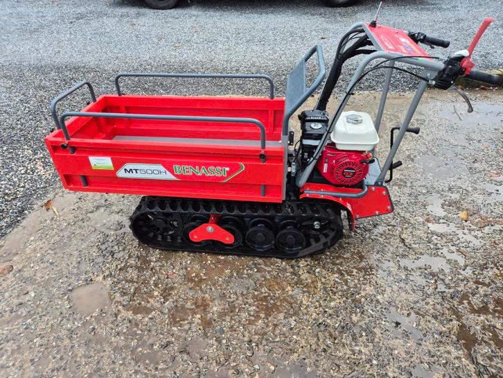 Benassi MT500H kruiwagen voor rupsen, Zakelijke goederen, Machines en Bouw | Kranen en Graafmachines, Ophalen of Verzenden