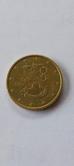 Finlande 50 cents 2001, Timbres & Monnaies, Monnaies | Europe | Monnaies euro, Finlande, Envoi, Monnaie en vrac, 50 centimes