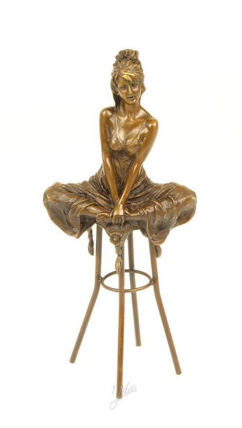 pikante vrouw , brons beeld, Maison & Meubles, Accessoires pour la Maison | Autre, Neuf, Enlèvement ou Envoi