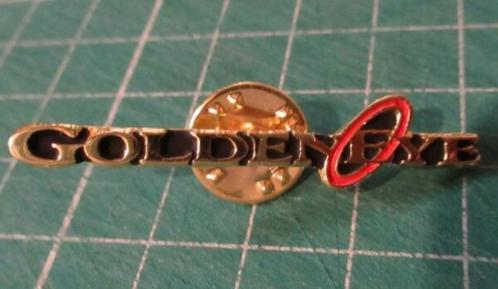 Pin GoldenEye (James Bond), Verzamelen, Film en Tv, Zo goed als nieuw, Ophalen