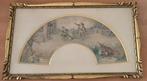 Tableau décoratif sous verre de l'artiste A.Orselli  XIXe, Enlèvement ou Envoi