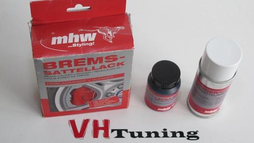 MHW MH 31529 Remklauwen lak set zwart RAL9005, Auto diversen, Tuning en Styling, Ophalen