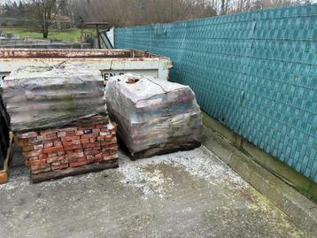 Gevelstenen ' Oude Beerse', Doe-het-zelf en Bouw, Metselstenen, Ophalen, Gebruikt, Bakstenen