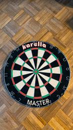 Karela master dartsblock en canavera hoes, Ophalen, Gebruikt, Dartbord, Soft tip