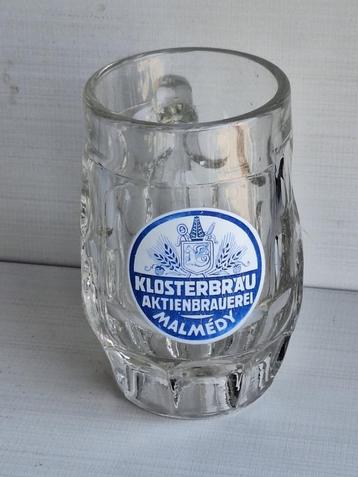 Belle ancienne chope Brasserie de Malmedy Klosterbräu beschikbaar voor biedingen