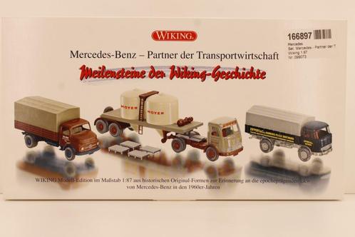 1/87 Wiking 099073 Mercedes-Benz - Partner der Transportwirt, Hobby en Vrije tijd, Modelauto's | 1:87, Zo goed als nieuw, Bus of Vrachtwagen
