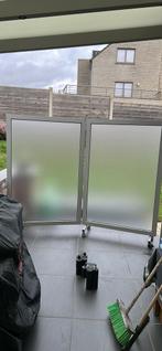 Pare-brise mobile, Enlèvement, Aluminium