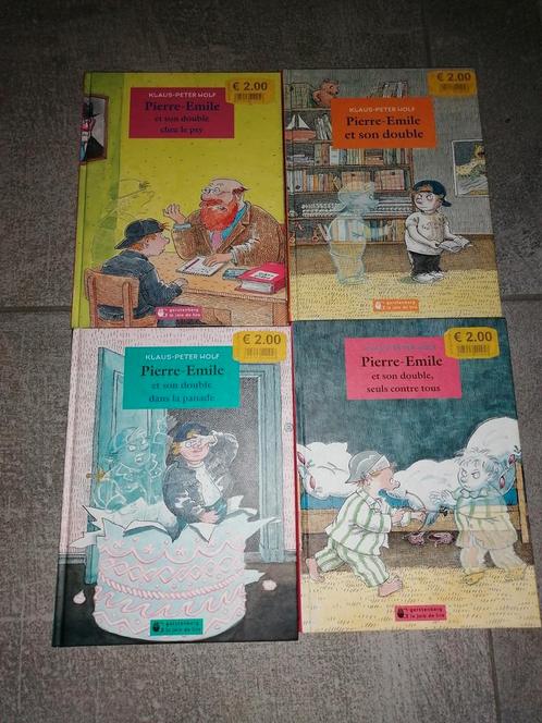 Lot de 4 livres Pierre Émile et son double Neufs, Livres, Livres pour enfants | Jeunesse | Moins de 10 ans, Enlèvement ou Envoi