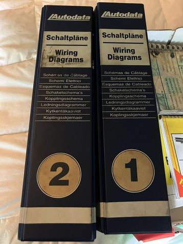 autodata, 2 technische werkboeken elektriciteit