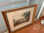 Schilderij van de nieuwe brug Parijs, Ophalen of Verzenden
