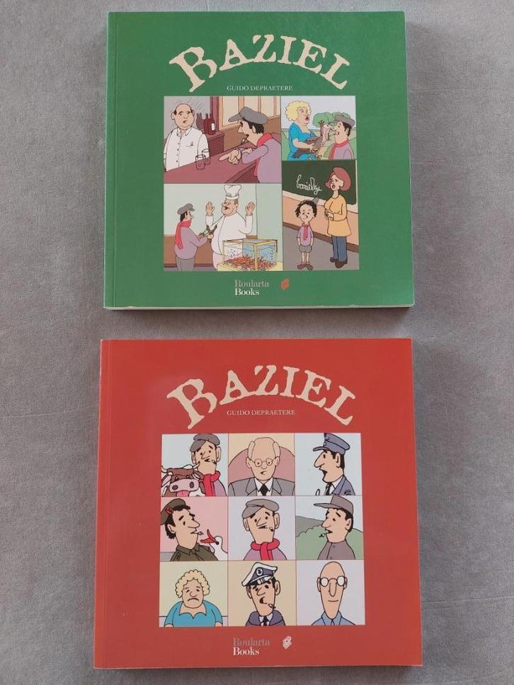 2 x Baziel Guido De Praetere deel 1 en 3, Boeken, Strips | Comics, Zo goed als nieuw, Meerdere comics, Europa, Ophalen of Verzenden