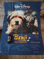 Originele Cinema Poster - BENJI La malice, Verzamelen, Posters, Deurposter of groter, Ophalen of Verzenden, Film en Tv, Rechthoekig Staand