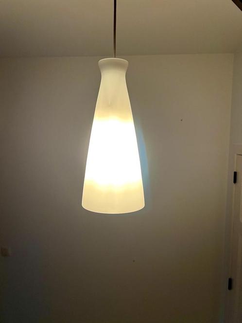 Vintage hanglamp / lamp Island Peill Putzler, Huis en Inrichting, Lampen | Hanglampen, Gebruikt, Minder dan 50 cm, Glas, Metaal