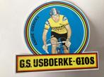 Wielersticker ijsboerke gios andre dierickx, Ophalen of Verzenden, Zo goed als nieuw