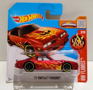 Hot Wheels '77 Pontiac Firebird Candy Red Eagle (2016) beschikbaar voor biedingen
