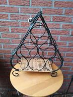 Vintage flessenrek voor 6 flessen, Ophalen of Verzenden, Zo goed als nieuw