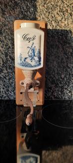 handbediende koffiemolen, hangend model, delfts blauw, Ophalen of Verzenden