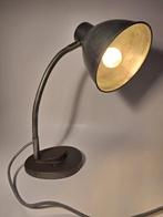 Vintage industriële tafellamp, Ophalen of Verzenden, Metaal