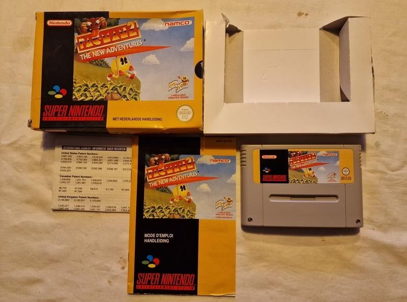 Jeu Super Nintendo Pack Man 2, Enlèvement ou Envoi, Utilisé