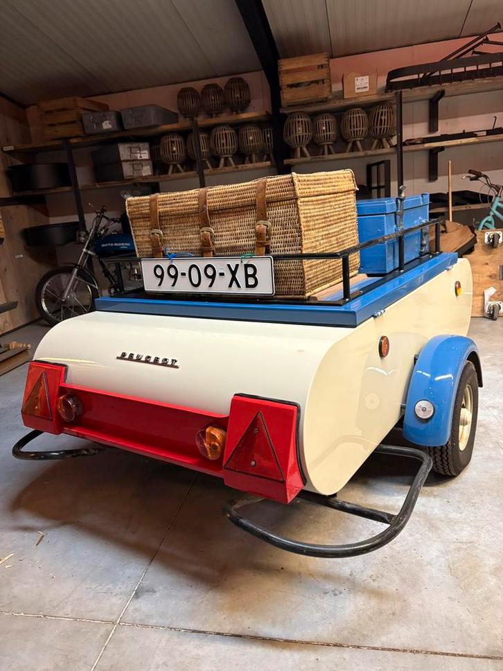 Super leuke retro aanhangwagen, Auto's, Oldtimers, Particulier, Volkswagen, Wit, Ophalen