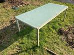 Table en verre à donner, Tuin en Terras, Tuintafels, Ophalen, Gebruikt