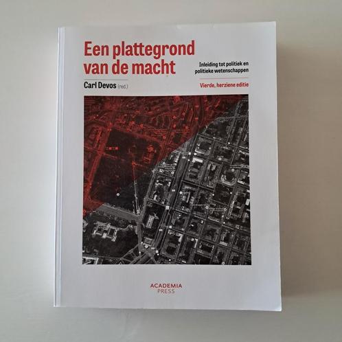 Carl Devos - Een plattegrond van de macht 2016, Boeken, Politiek en Maatschappij, Gelezen, Ophalen of Verzenden