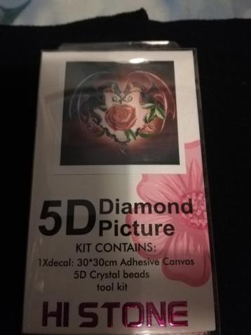 Diamant 5D 30 x 30 cm  beschikbaar voor biedingen