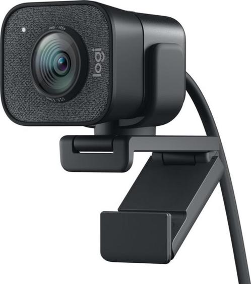 Logitech StreamCam Grafiet - 1920x1080 (Full HD), Computers en Software, Webcams, Nieuw, Bedraad, MacOS, Windows, Monitorclip