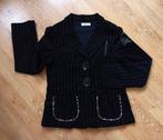 BeYouK belle veste blazer en velours noir au look vintage, t, Comme neuf, Noir, Taille 38/40 (M), BeYoUK