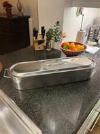 Poissonnière avec grille, Enlèvement, Comme neuf, Inox, Autres types