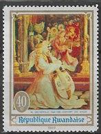 Rwanda 1969 - Yvert 296 - Anges musicaux - 40 c. (PF), Timbres & Monnaies, Timbres | Afrique, Envoi, Non oblitéré