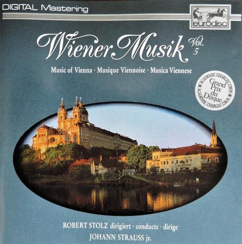 Wiener Musik - Robert Stolz dirigeert Johann Strauss jr, CD & DVD, CD | Classique, Comme neuf, Orchestre ou Ballet, Enlèvement ou Envoi