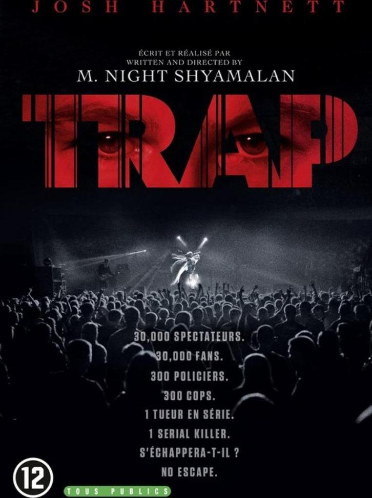 Dvd - Trap (met Josh Hartnett), Cd's en Dvd's, Dvd's | Thrillers en Misdaad, Zo goed als nieuw, Maffia en Misdaad, Vanaf 12 jaar