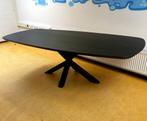 Massief Eiken Eettafels Deens Ovaal - Zwart - Verjongd/Recht, Ophalen of Verzenden, Nieuw, 6 tot 8 stoelen