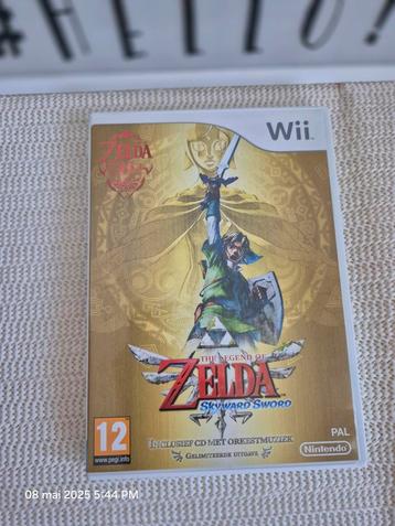 The Legend of Zelda Skyward Sword 25e verjaardag Wii beschikbaar voor biedingen