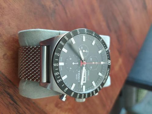 Horloge, Handtassen en Accessoires, Horloges | Heren, Zo goed als nieuw, Polshorloge, Overige merken, Staal, Staal, Ophalen