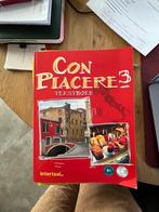 Con piacere 3 Italiaans, Boeken, Studieboeken en Cursussen, Ophalen of Verzenden, Gelezen, Niet van toepassing