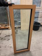 Vast houten raam in Lariks, Ophalen, Gevelraam of Ruit, Minder dan 80 cm, 120 tot 160 cm