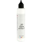 3D Sneeuw Pasta 100 ml – Wit kerstdecoraties knutselen, Verzenden, Nieuw, Materiaal