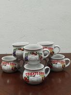 7 Vintage jaren ’70 soepkommen, Huis en Inrichting, Keuken | Servies, Ophalen of Verzenden, Zo goed als nieuw, Kom(men), Overige stijlen