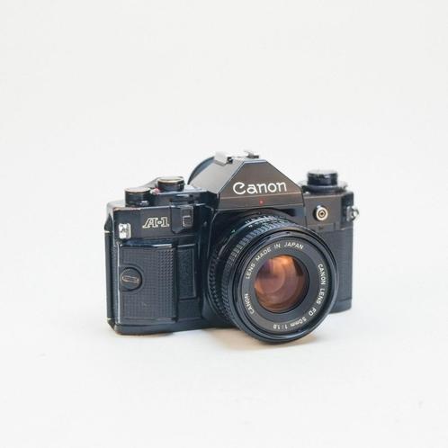 Canon A-1 /w Canon 50mm f1.8 FDn [35mm kit], Audio, Tv en Foto, Fotocamera's Analoog, Gebruikt, Spiegelreflex, Canon, Ophalen of Verzenden